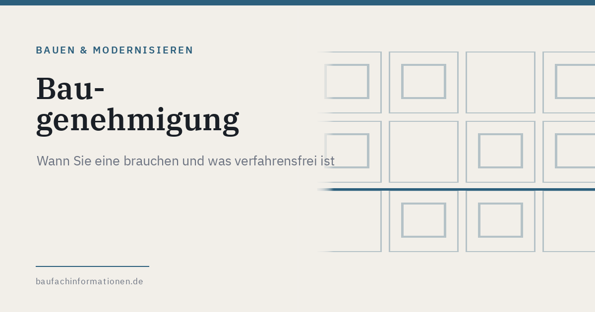 Titelgrafik: Baugenehmigung (KI-generiert)