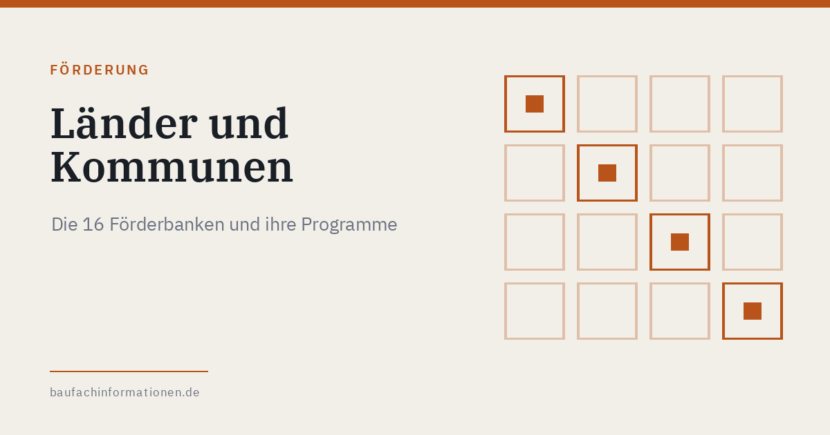 Titelgrafik: Laender- und Kommunalfoerderung (KI-generiert)
