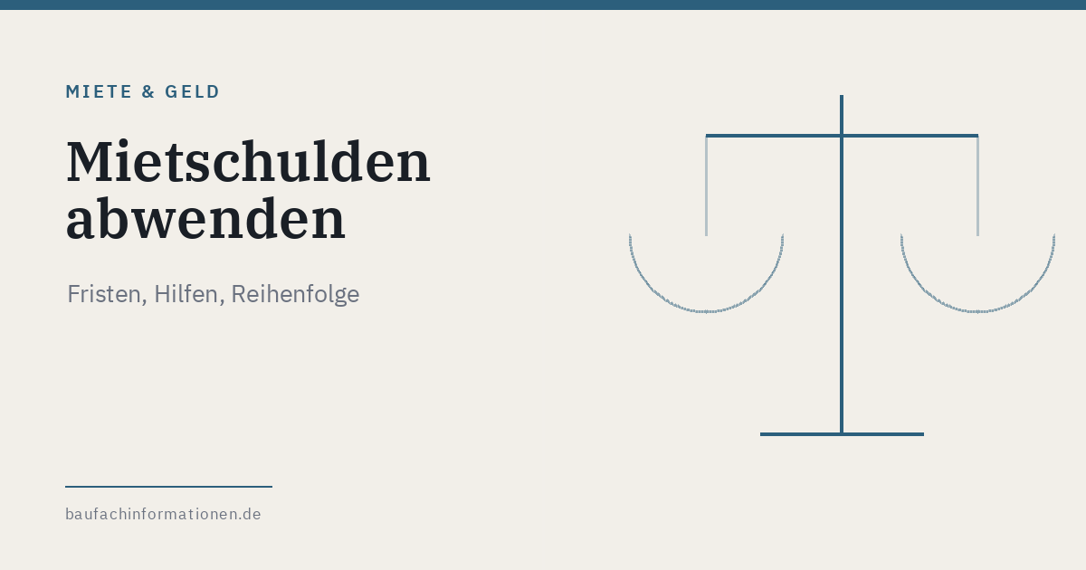 Illustration zum Thema Mietschulden und Wohnungssicherung (KI-generiert)